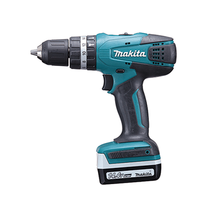 Picture of Makita | MAK/HP347DWE | Cordless 14.4V Percussion Driver Drill 10mm