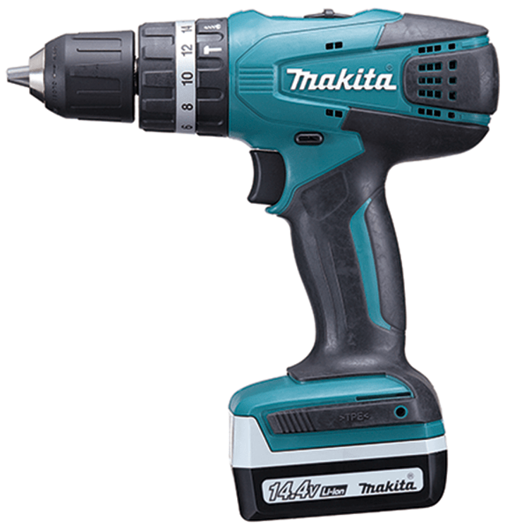 Picture of Makita | MAK/HP347DWE | Cordless 14.4V Percussion Driver Drill 10mm