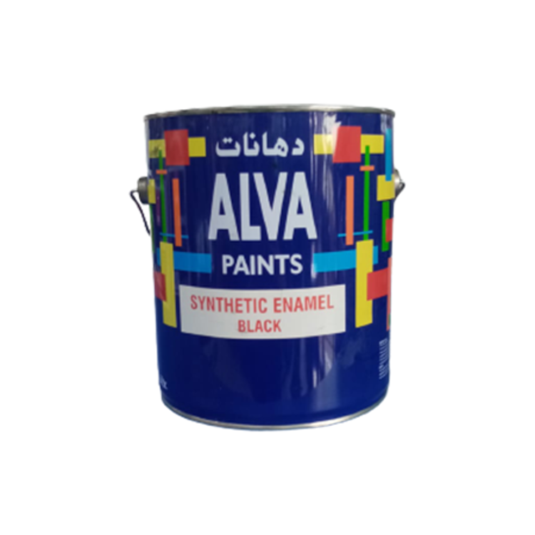 Paint | Black | 1 Gallon | Synthetic Enamel for Metal