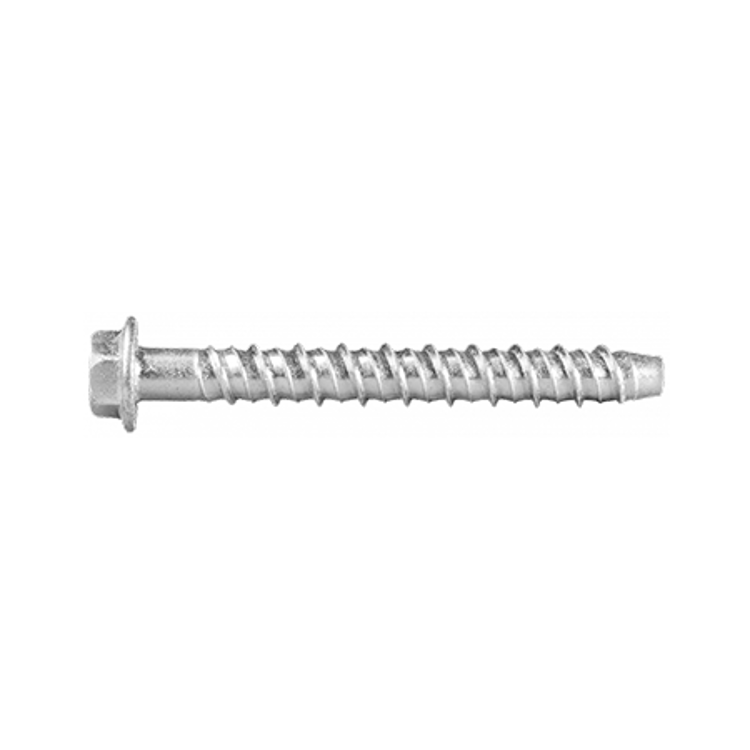 RAWLPLUG | R-LX-14X080-HF-ZP - R-LX-HF-ZP Zinc plated Hex with Flange Concrete Screw Anchor - 14x080mm