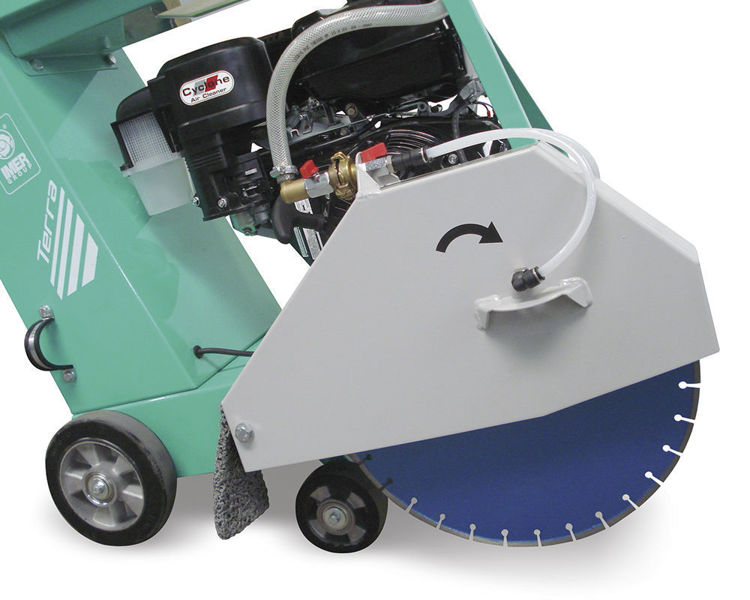 Picture of IMER Terra 500 YD Floor Saw Gasoline Engine, Kohler CH440/10.4W/WO-Blade